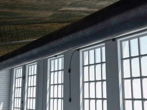 Loft interior Scene 3 3D Model
