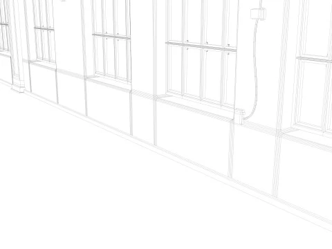 Loft interior Scene 3 3D Model