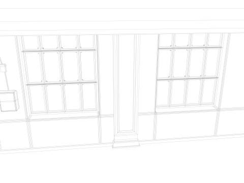 Loft interior Scene 3 3D Model