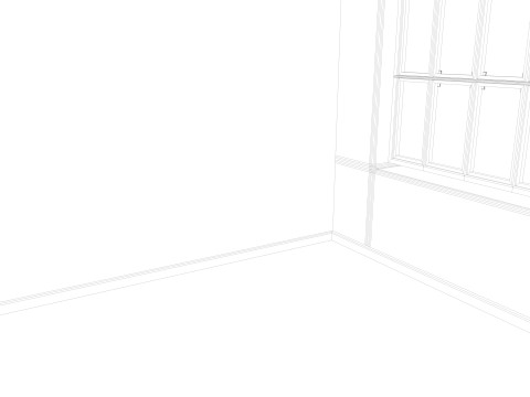 Loft interior Scene 3 3D Model