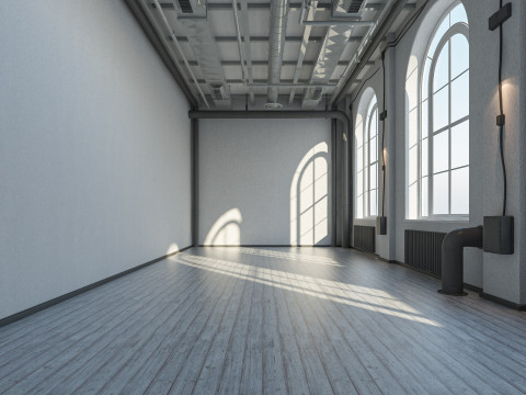 Loft interior 5 Modelo 3D