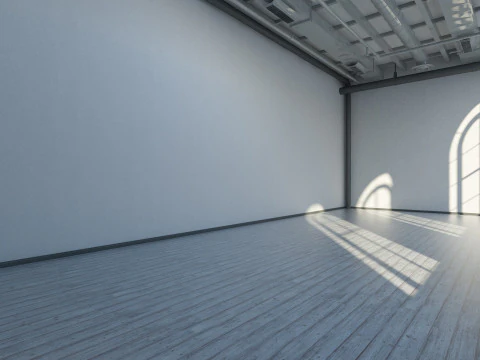 Loft interior 5 3D Model