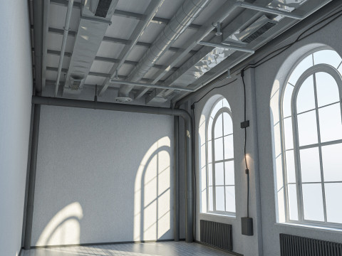 Loft interior 5 3D Model