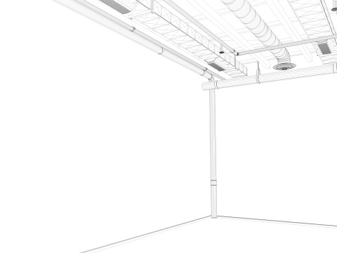Loft interior 5 3D Model