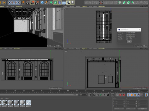 Loft interior 5 3D Model