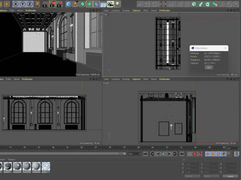 Loft interior 5 3D Model