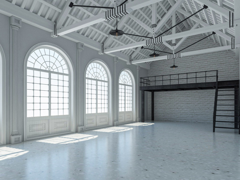 Loft interior 6 3Dモデル .c4d .max .obj .3ds .fbx .stl .blend 