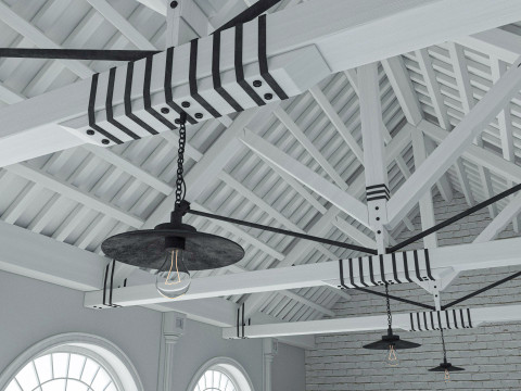 Loft interior 6 3Dモデル