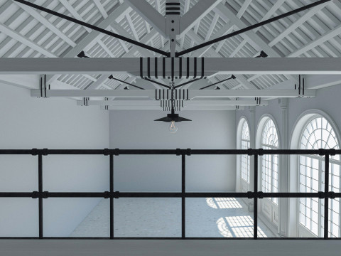 Loft interior 6 3Dモデル
