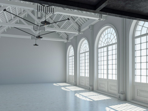 Loft interior 6 3Dモデル