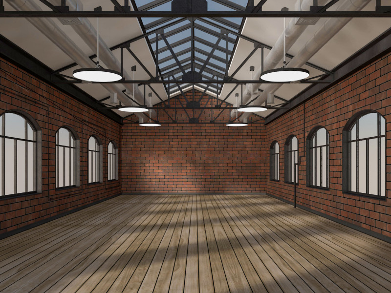 Loft Office Modello 3D .c4d .max .obj .3ds .fbx .stl .blend 