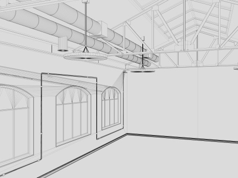 Loft Office Modello 3D
