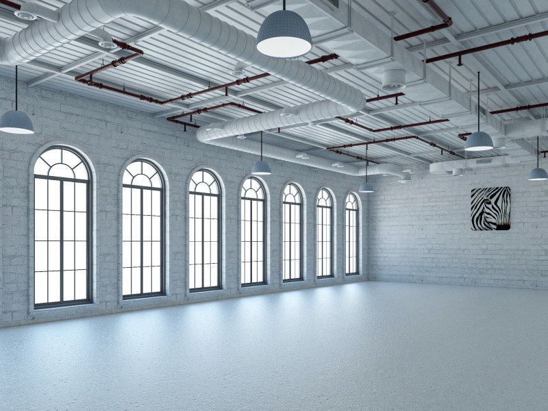 Loft office interior 2 3D Model .c4d .max .obj .3ds .fbx .stl .blend 