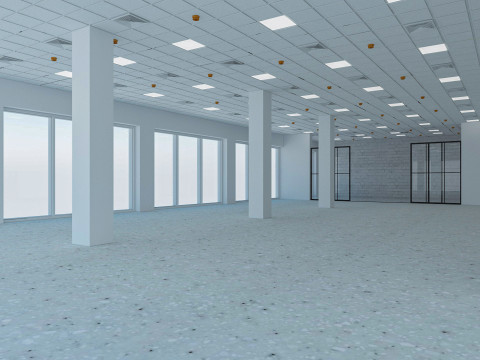 Loft Office interior 6 Modèle 3D