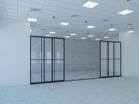 Loft Office interior 6 3D 모델