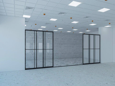 Loft Office interior 6 3D Model