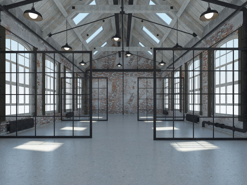 Loft Office interior 4 3D मॉडल .c4d .max .obj .3ds .fbx .stl .blend 