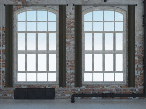 Interior do escrit&oacute;rio loft 4 Modelo 3D