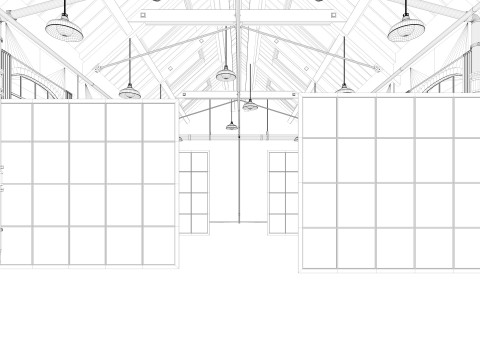 Loft Office interior 4 3D मॉडल