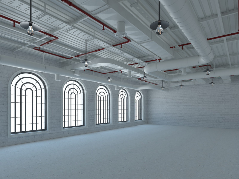 Loft office interior 7 Model 3D .c4d .max .obj .3ds .fbx .stl .blend 