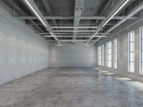 Loft Office interior 8 3D Model
