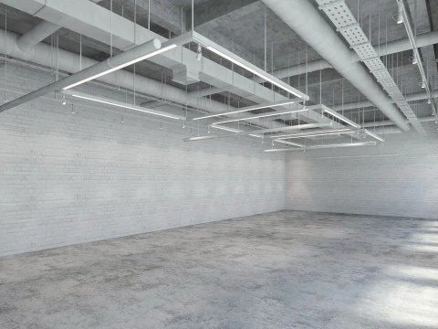 Loft Office interior 8 3D Model