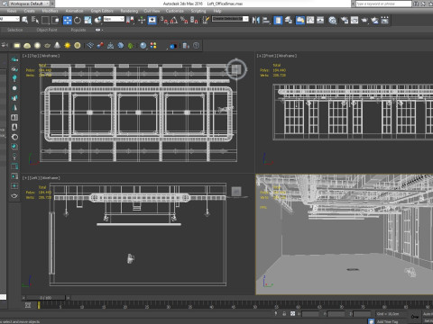 Loft Office interior 8 3D Model