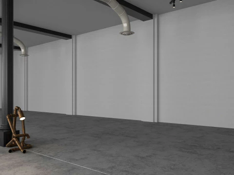 Kantor Loteng 9 Model 3D