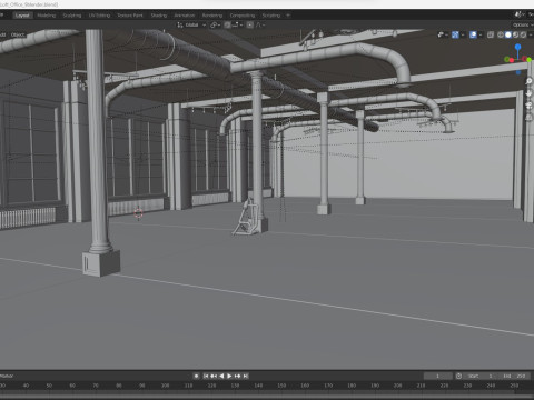Loft Office 9 Modelo 3D