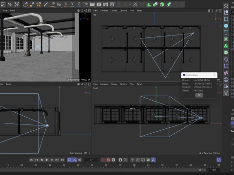 Loft Office 9 Modelo 3D