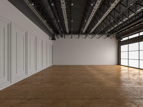Loft Office 10 3D Model