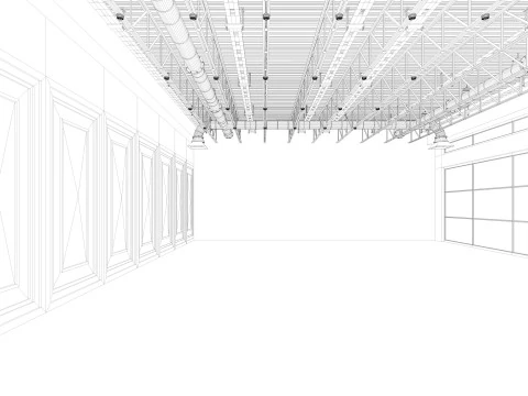 Loft Office 10 3D Model