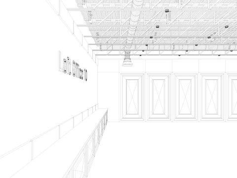Loft Office 10 3D Model