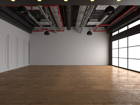 Loft Office 11 3D Model