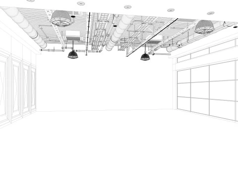 로프트 오피스 11 3D 모델