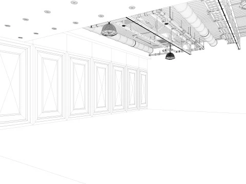 로프트 오피스 11 3D 모델