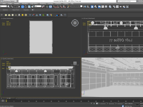 Loft Office 11 3D Model