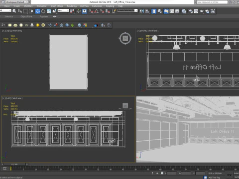 로프트 오피스 11 3D 모델