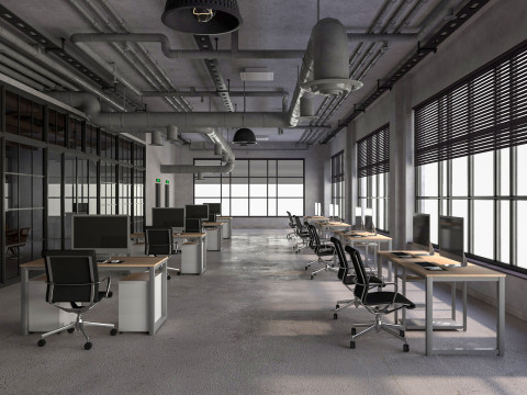 Loft Office 12 3D मॉडल