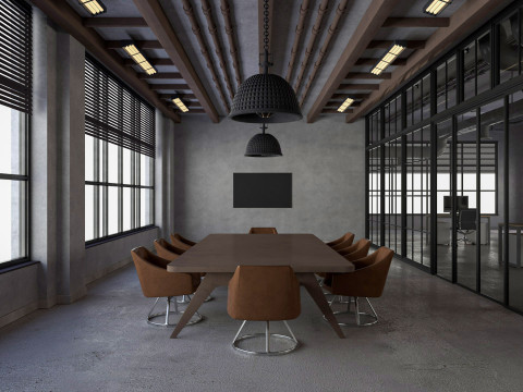 Loft Office 12 3D Model