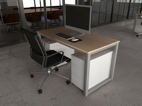 Loft Office 12 3D Model