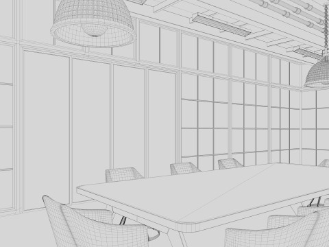 Loft Office 12 3D Model
