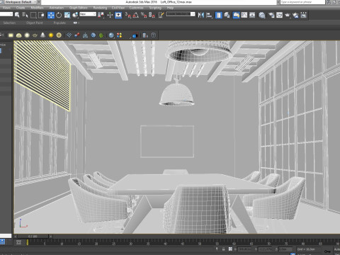 Loft Office 12 3D Model
