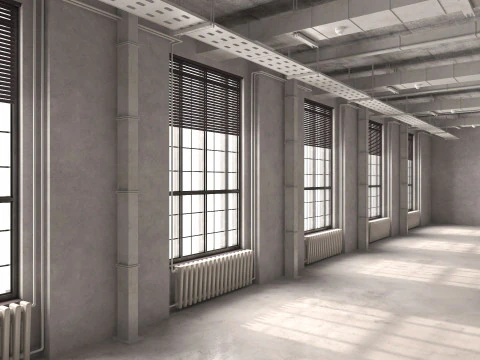 Loft Office 13 interior 3D Model