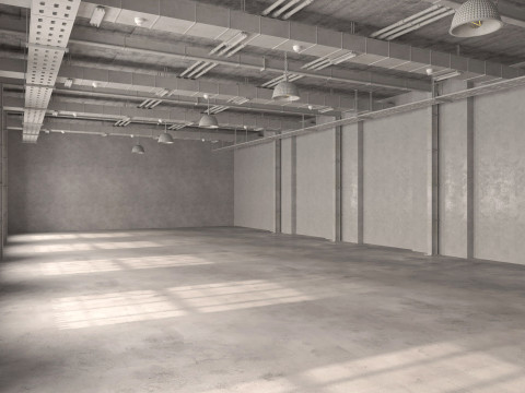 Loft Office 13 interior Modello 3D