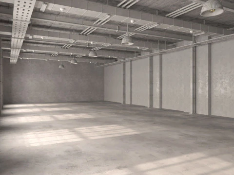 Loft Office 13 interior 3D Model