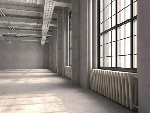 Loft Office 13 interior 3D Model