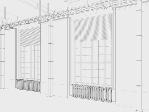 Loft Office 13 interior Modello 3D