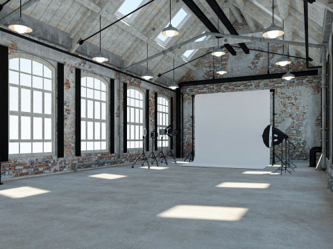 Loft Photo Studio Modèle 3D