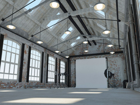Loft Photo Studio Modèle 3D